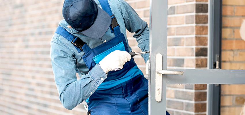 Pivot Storefront Door Locks Installation in Fair Oaks, California