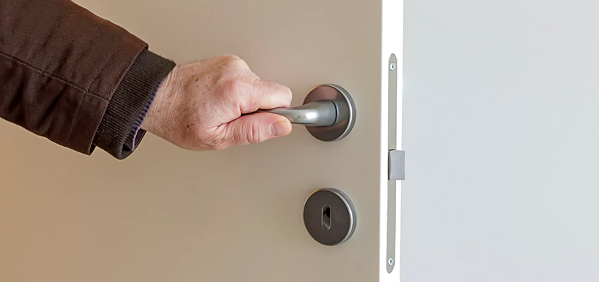Restroom Locks Privacy Bolt Installation in Fair Oaks, California